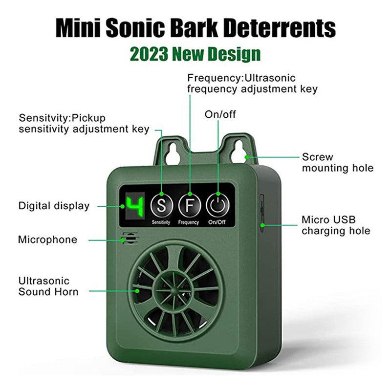 Ultrasonic Dog Bark Control Device for Pets