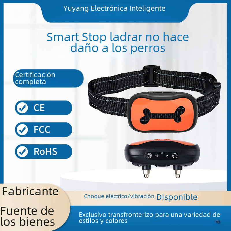 Smart Ultrasonic Rechargeable Dog Bark Control Collar