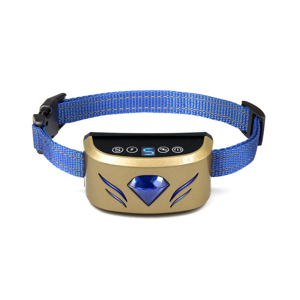 Gem Type Dog Training Device for Bark Control