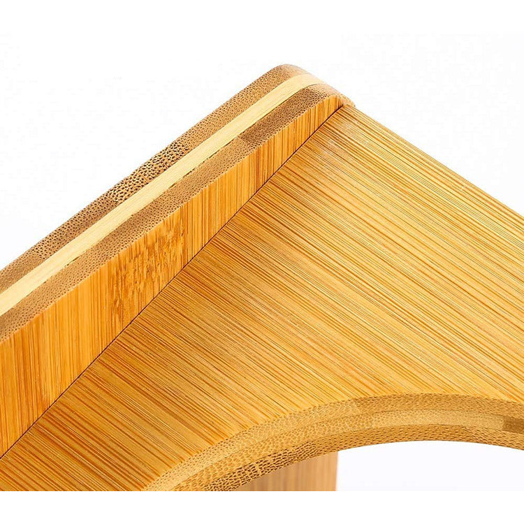Adjustable Wooden Pet Feeding Stand for Cats and Dogs